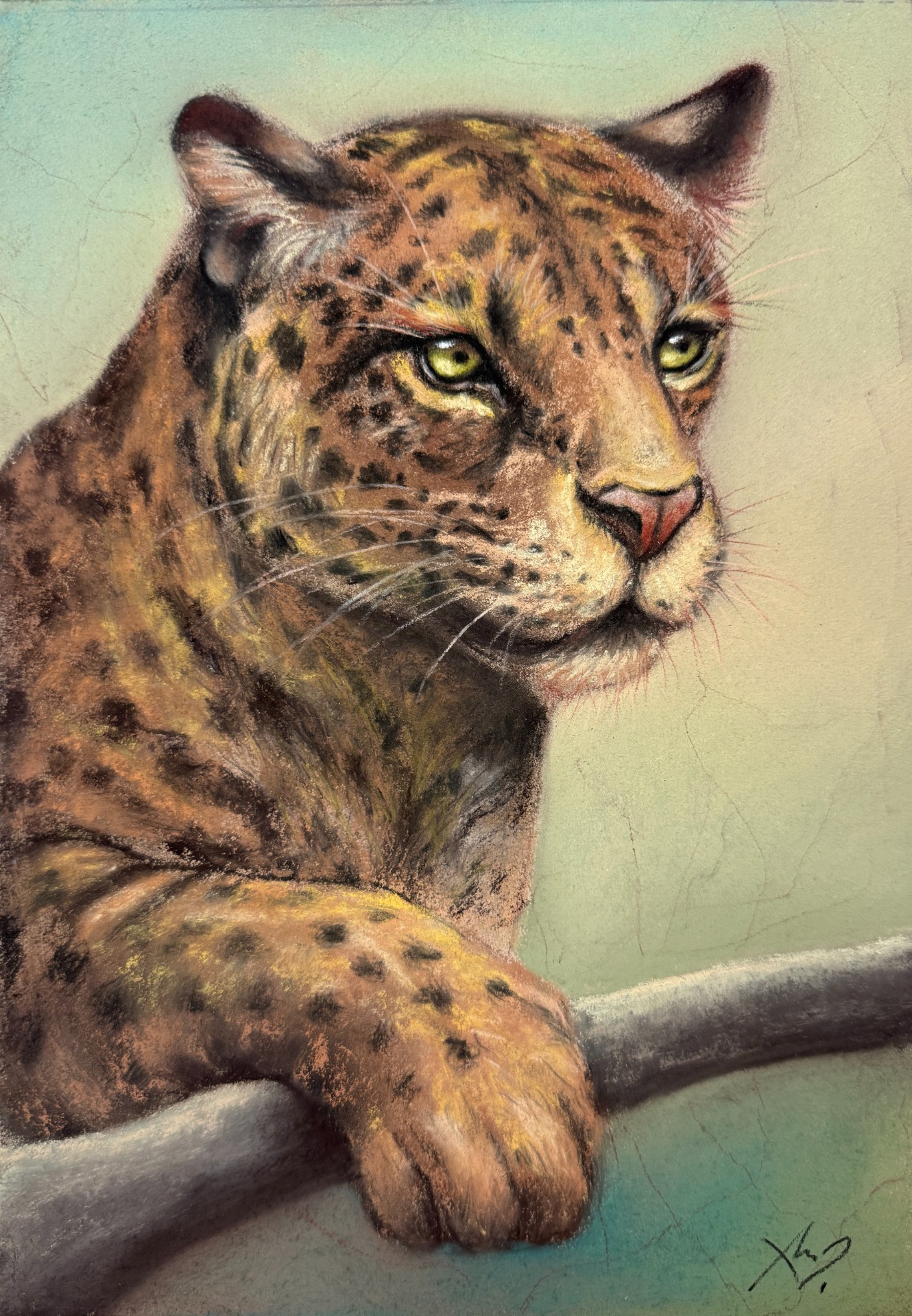 Sobotní workshop pastel 25.4